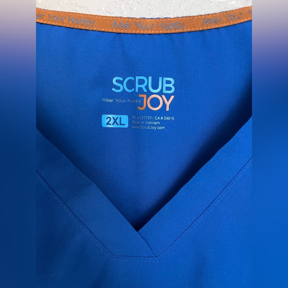 Women’s 2XL Scrub Joy set - Royal Blue